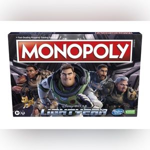 NEW Monopoly Disney and Pixar's Lightyear Edition Board Game